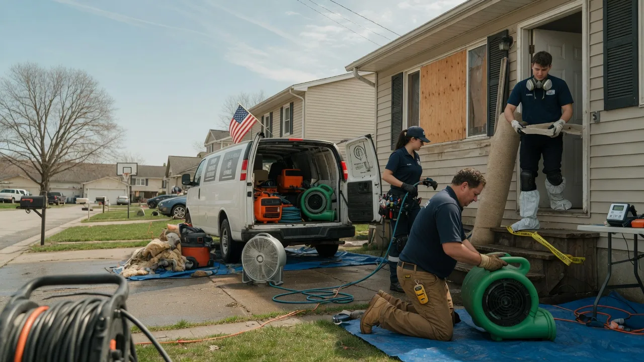 Water Damage Restoration in Oakwood, OH near me